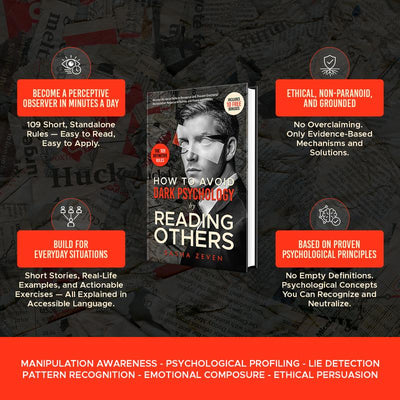 How to Avoid Dark Psychology by Reading Others: The Definitive Social Skills Rules to Recognize and Prevent Emotional Manipulation, Negative Influence, and Power Imbalances (People Skills Book - Psychology & Relationships)